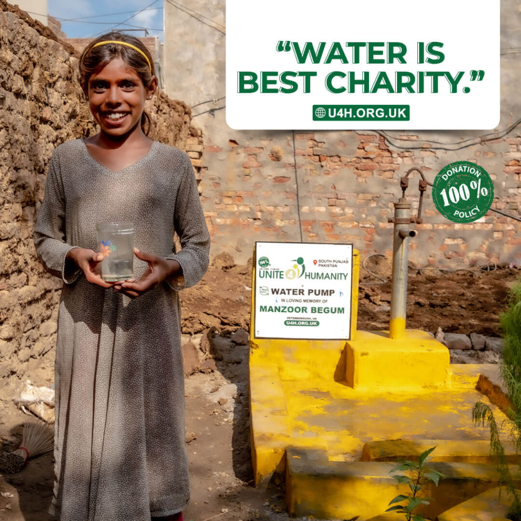 Water – Provide Clean Water to Families Living in Poverty